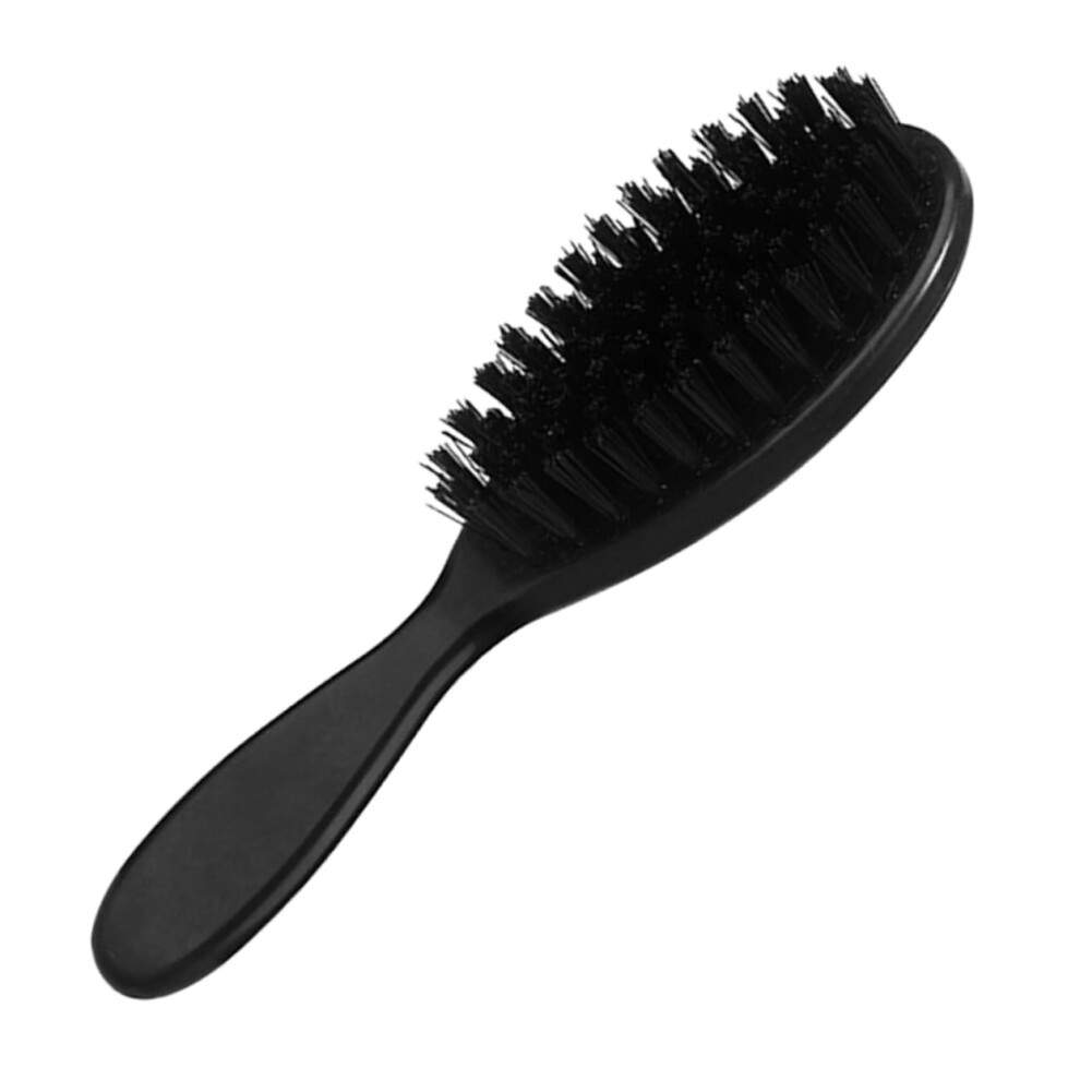 Professional Barber Neck Duster Brush for Hair and Beard Grooming with Ergonomic Lightweight Handle