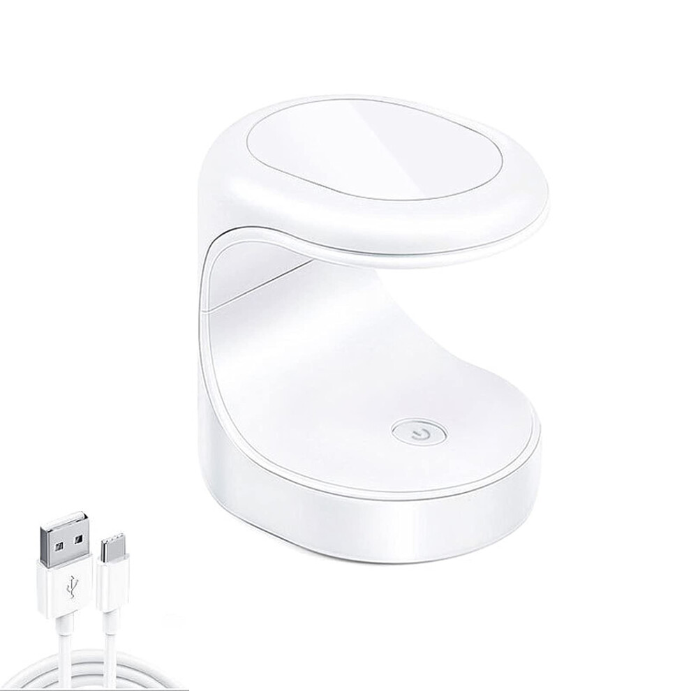 UV LED Nail Lamp for Gel Polish with Fast Gel Curing, USB Rechargeable Compact Nail Dryer
