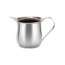 Milk Frothing Jug Stainless Steel with Spout for Latte Art Coffee Cappuccino in Cafe Kitchen