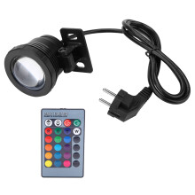 Outdoor Fountain Lights, Led Pond Lights Colored Ip68 Waterproof Adjustable Spotlights For Yard Garden Lawn Pond Fountain Landscape (1 Light), Energy