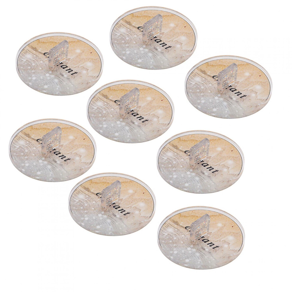 Eddwiin 8pcs Professional Nail Art Practice Display Stand Manicure Tips Holder Tool Acrylic