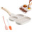 Nonstick ThreeSection Omelette Pan Egg Skillet for Induction with Even Heat and MultiZone Cooking 1