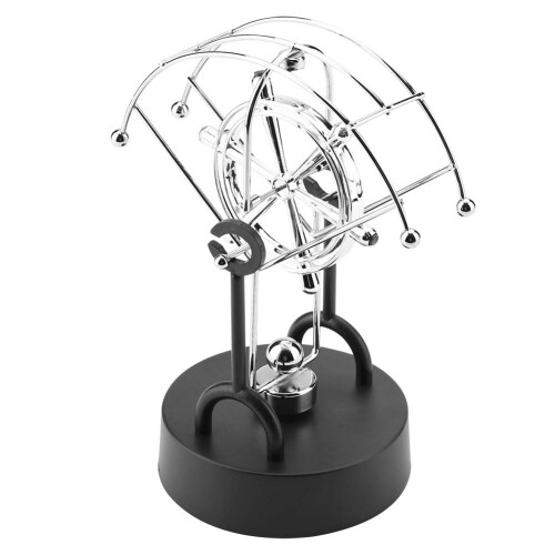 Ηλεκτρονικό παιχνίδι αέναης κίνησης Newton's Cradle, μαγνητικό, κινητικό γλυπτό με 1