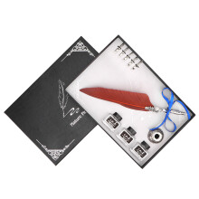Rostbeständiges Vintage-Federkiel-Set für Kalligrafie, leichtgängige Metallfedern im Antik-Stil, hochwertiges Geschenk, luxuriöses Geschenk,