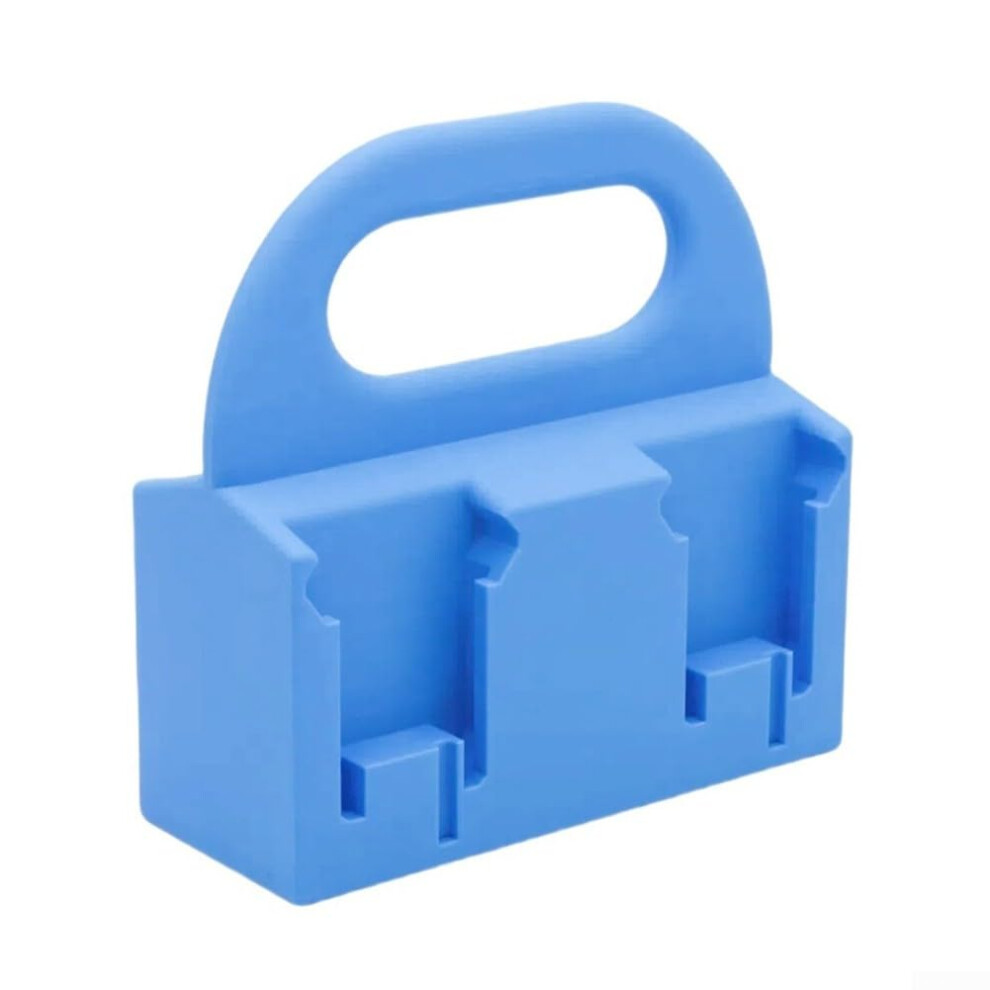 18V Battery Holder Adapter Abs Storage Rack Compatible Models Blue 9044945971453