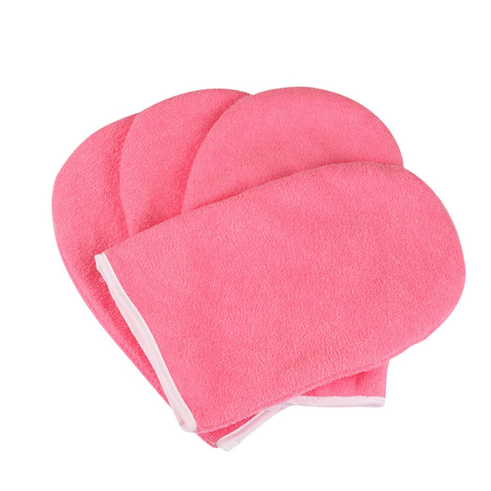 Paraffin Wax Therapy Gloves with Heat Retention for Deep Hydration, Reusable Mitts for Hand Spa