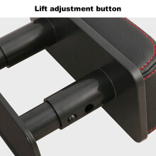 Adjustable Leather Car Armrest Left Elbow Support Black/Beige/Gray 17x7.8cm