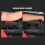 Adjustable Leather Car Armrest Left Elbow Support Black/Beige/Gray 17x7.8cm 5