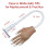 Practice Hand for Nail Art with Secure Tip Locking and Adjustable Flexible Handle, 200pcs Tips, White 5