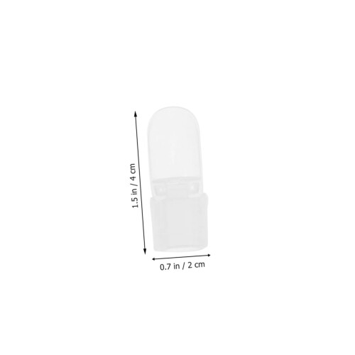 30pcs Nail Polish Protector Caps Smudge Drying Shields for Salons and Home Manicures 2