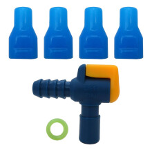 Hydration Pack Bite Valve Replacement Silicone LeakProof Mouthpiece for Biking Hiking Camping Hunting