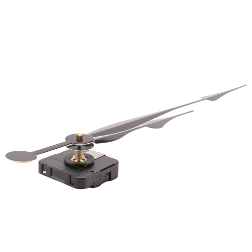 Conjunto de 2 mecanismos de relógio de quartzo de alto torque de 23 mm com ponteiros de 30 cm (12 polegadas) para peças de reparo DIY B 1