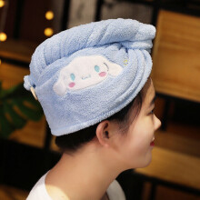 Kuromi My Melody Cinnamoroll Hello Kitty Haarhandtuch-Turban-Wickel-Dusch-Badehut