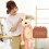 Jacenvly Bath Toys Clearance - Κούκλα Μαϊμού με Μακρύ Χέρι, Συμβατή με Διασκέδαση στο Μπάνιο, 4
