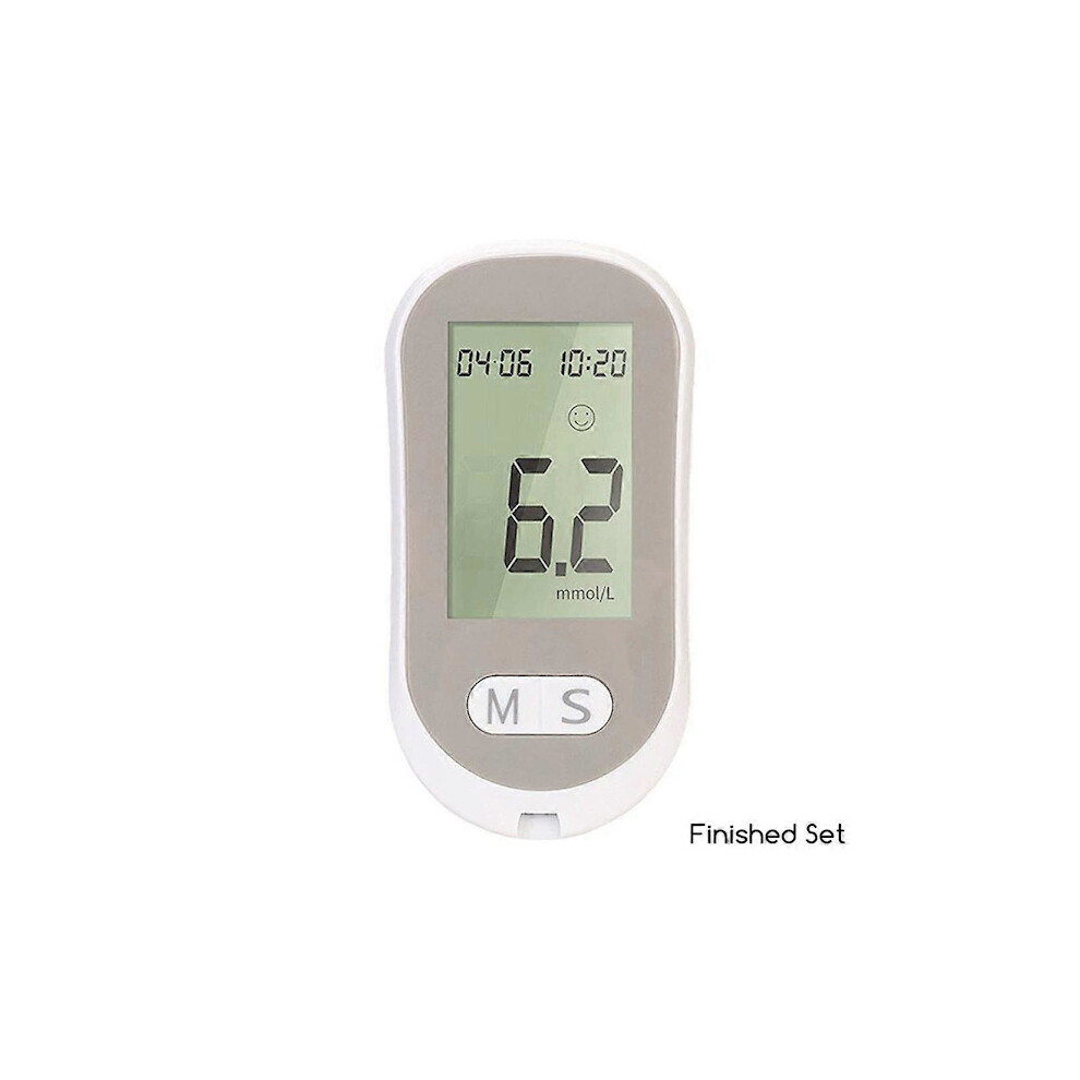 Easy to Use Blood Glucose Meter Large Easy-to-Read Display Compatible with Seniors AA Finished Set