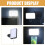 3 Pieces Mobile Phone Selfie Light Video Portable Cell Abs 4