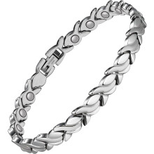 Armbånd for kvinner, Ultra Strength3500Gauss magnetarmbånd, armbånd i titanstål, armbåndsmykker, gave til kvinner