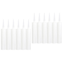 12 stuks kitkokers, lege kitkokers, navulbare kitkokers