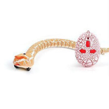 Snake Pet Toy, Plastic Electric Remote Control Snake Toy, Gifts for Dog,Cat,Orange,15"