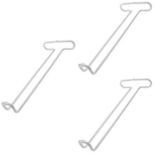 3pcs Glass Cup Holder Kitchen Iron Goblet Holder Household Hanging Wine Cup Rack
