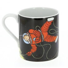 Tintín - Taza - Tintín y Haddock Moon multicolor