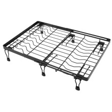 Égouttoir à vaisselle extensible FUYGRCJ, grande capacité, antirouille, antidérapant, gain de place pour plan de travail de cuisine