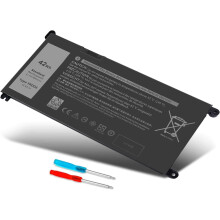 Batterie 42 Wh YRDD6VM732 1VX1H3593 5482 3793 3583y compatible avec les ordinateurs portables Dell Inspiron 3593, 5482, 3793, 3583, 5485, 7586, 5491,