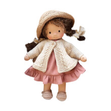 Decoración de Pascua de Quinlirra, Mini Pulgar Navideño de Artista, Muñeca Linda para Habitación de Niños y Adultos, Liquidación de Decoración