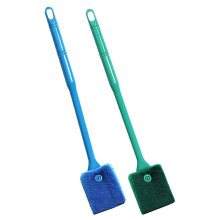 Balenie 2 kusov, obojstranná špongia, čistiace nástroje, škrabka, drhák pre akvárium s rybami