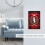 SF49erss Switching Lights Single Leather Roman Frame Switch Panel ścienny Single Double/Pull Switch Light 8
