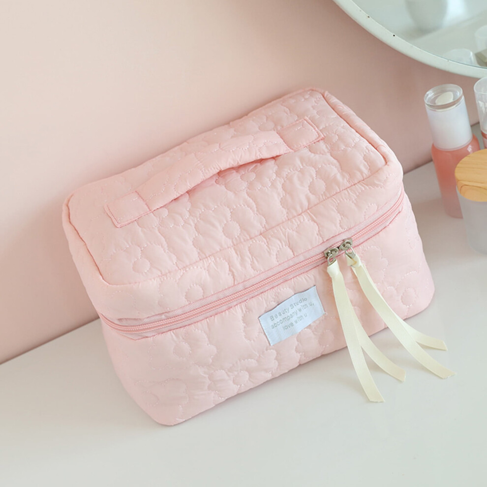 Portable Makeup Bag With Large Storage Capacity, Exquisite And High-end Travel Storage Box, Wash Bag