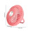 Gnobogi USB Rechargeable Fan Multi function Silent Desktop Desktop Fan Hanging Small Ceiling Fan on Clearance 3