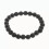 RSAMD4/6/8MM μαύρη πέτρα λάβας με χάντρες γιόγκα mala, γυναικεία βραχιόλια καρπού για 4