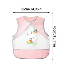 Children's Eating Children's Coverall Men's And Girls' Reverse Dressing Summer Sleeveless Wash Free Apron Clearance