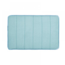 Tapis de bain antidérapant Forzero pour douche et baignoire, rayures de sécurité, absorbant et antidérapant.