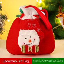 Sacs cadeaux de Noël Lmueinov en soldes, sacs cadeaux de Noël, pochettes en velours décorées de bonbons et de bouquets de cerfs en liquidation,