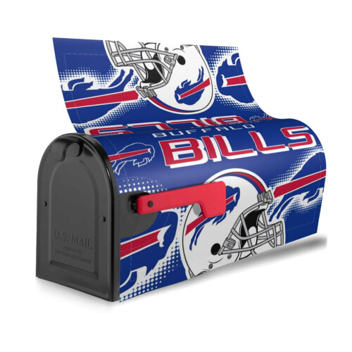 Κάλυμμα γραμματοκιβωτίου Bills Team Εξοπλισμένο με μαγνητικό προστατευτικό κάλυμμα 1
