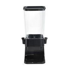 Dispensador de cereales Poaug de 5,5 L para almacenamiento de alimentos, contenedor de alimentos secos para encimera para arroz, granos, snacks,