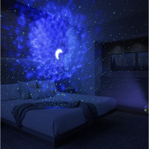 Sterrenprojector met ruimtelamp en Bluetooth-luidspreker 1