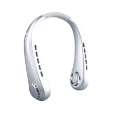 Gnobogi kannettava riippuva tuuletin, lavaton kaulatuuletin, 3 nopeutta, USB-ladattava, handsfree-kuulokkeet