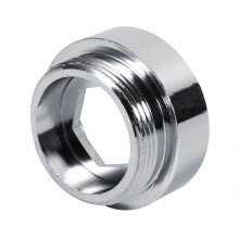 Adaptador de aireador, 1PC22mm24mm G1/2Cocina Cobre Purificador de água Grifo Adaptador de aireador Acessórios Prata(24mmto22mm)