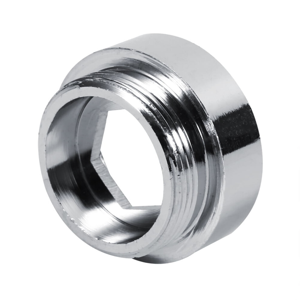 Adaptador De Aireador, 1Pc 22Mm 24Mm G1/2 Cocina Cobre Purificador De Agua Grifo Adaptador De Aireador Accesorios Plata(24Mmto22mm) 9164030286856