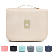 Reise-Waschtasche zum Aufhängen, großes Fassungsvermögen, Aufbewahrungstasche mit Haken, Kosmetiktasche, tragbare, wasserdichte Reise-Waschtasche