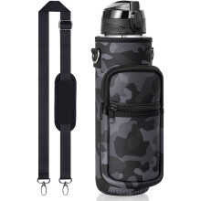 Vattenflaskhylsa32oz termos dykmuggskyddande överdrag1L vattenmuggpåseskydd för utomhussporter