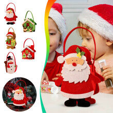Jacenvly Neue Weihnachtsschmucksets, Süßigkeitentüte für Kinder, passend für Weihnachtsbaum-Geschenktüten, niedliche Bürodekoration
