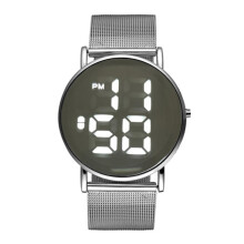 ZSU-1056Unisex hodinky s digitálnym displejom a kalendárom, prenosné LED hodinky s nastaviteľným remienkom do školy