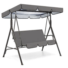 Zeceouar Winter Outdoor Mat Cover Canopy Compatibel met Tuinstoelhoezen, Waterdichte Ligstoel- en Terrasoverkappingen (Grijs)