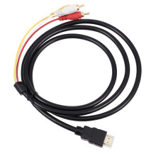 Draagbare HD-kabel audioadapter, elektronisch accessoire voor het aansluiten van video.