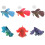 Feiona Decor Goldfish Peacoak Jellyfish Σιλικόνης Διακόσμηση Ενυδρείου Τεχνητό Λαμπερό Εφέ Λάμψης 2