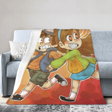 Gravity Falls Hoteldecke, Anime-Decke für Bett, Sofadecke, ultraweiche Fleecedecke für Schlaf- und Wohnzimmer, 152 x 127 cm